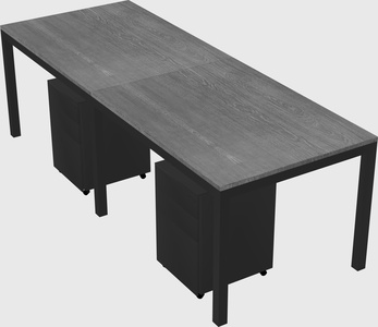Rectangular desk