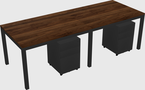 Rectangular desk