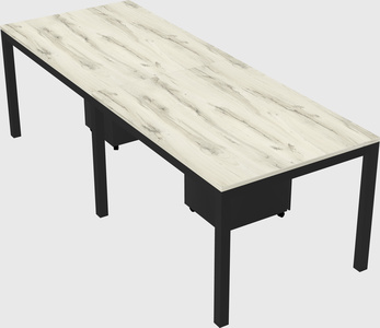 Rectangular desk