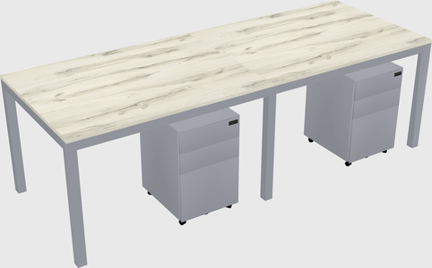 Rectangular desk