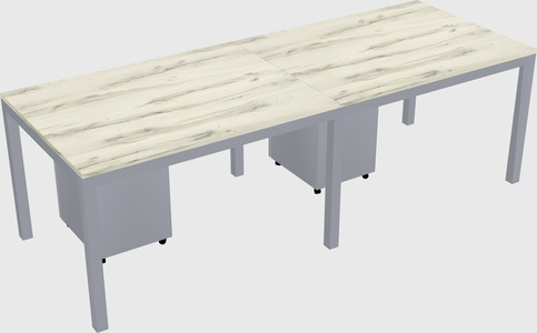 Rectangular desk