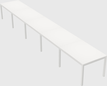 Rectangular desk