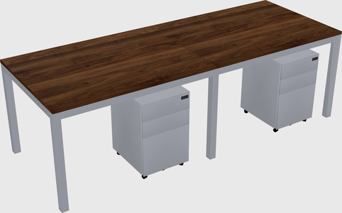 Rectangular desk