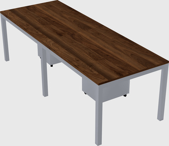 Rectangular desk