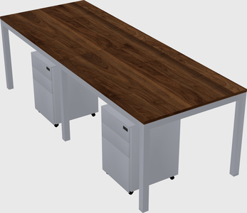Rectangular desk