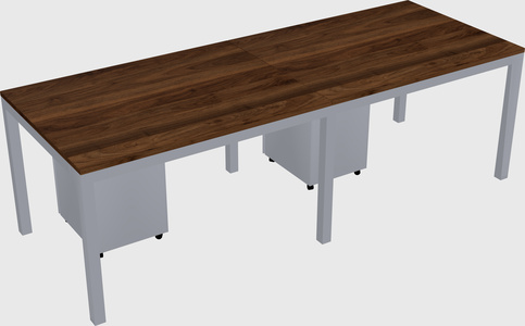Rectangular desk