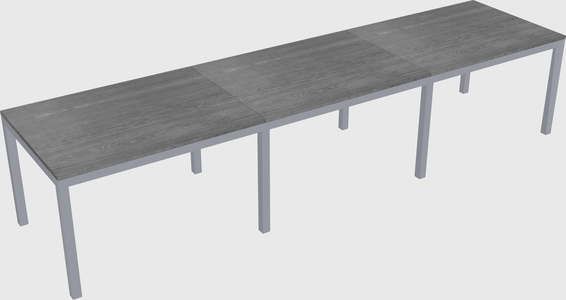 Rectangular desk