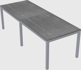 Rectangular desk