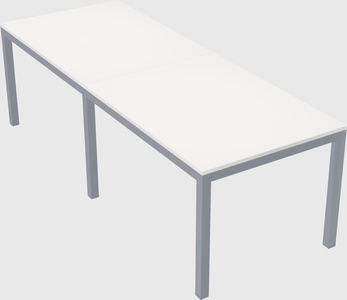 Rectangular desk