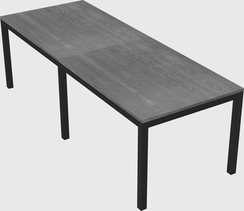 Rectangular desk
