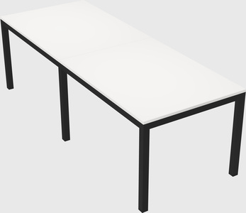 Rectangular desk