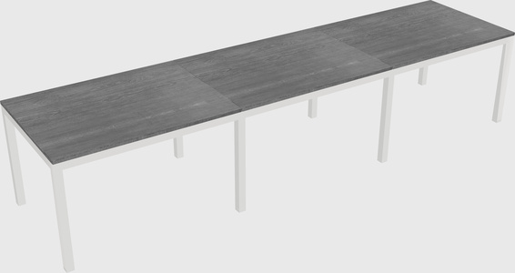 Rectangular desk