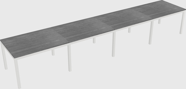 Rectangular desk