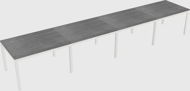 Rectangular desk