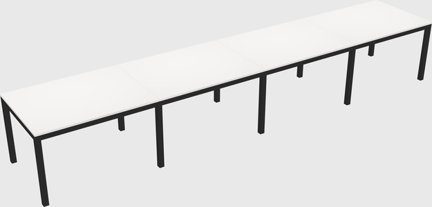 Rectangular desk