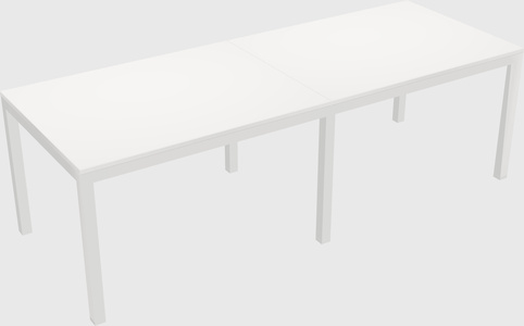 Rectangular desk
