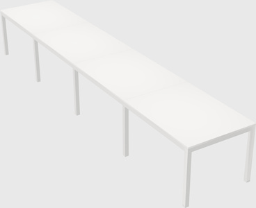 Rectangular desk