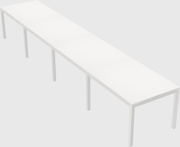 Rectangular desk