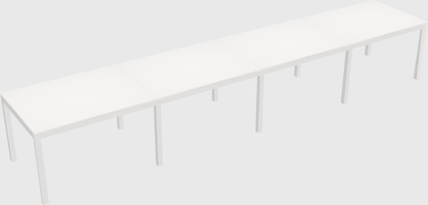 Rectangular desk
