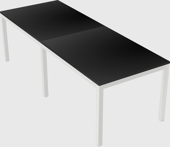 Rectangular desk