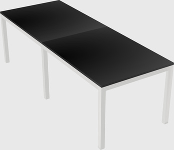 Rectangular desk