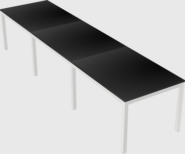 Rectangular desk