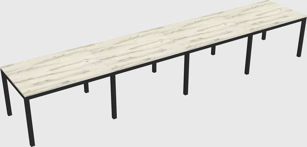 Rectangular desk