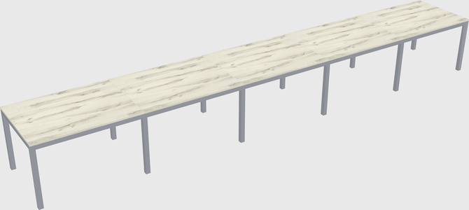 Rectangular desk