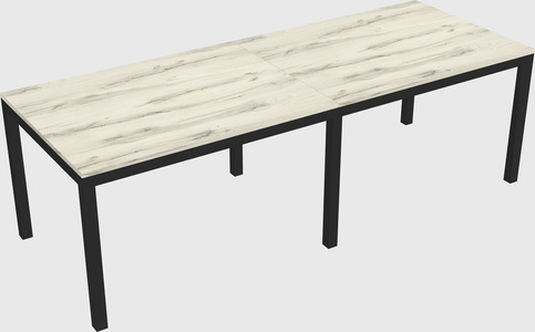 Rectangular desk