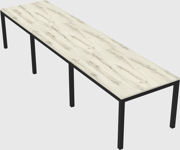 Rectangular desk