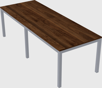 Rectangular desk