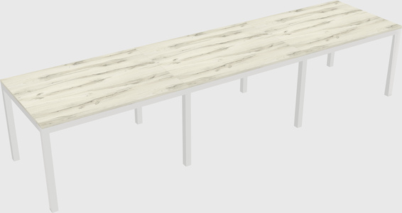 Rectangular desk