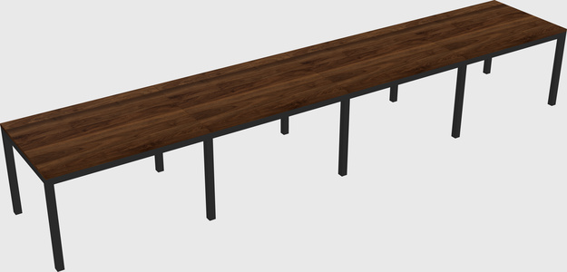 Rectangular desk