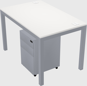 Rectangular desk