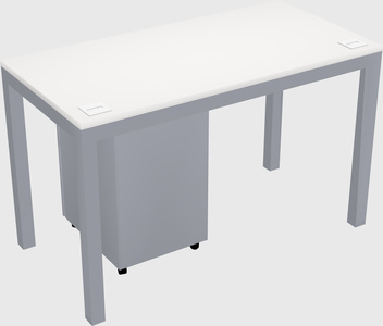 Rectangular desk