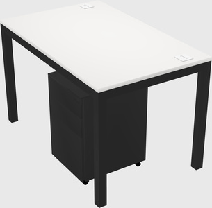 Rectangular desk