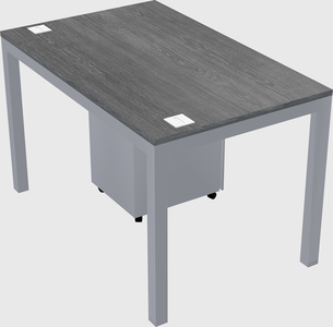 Rectangular desk