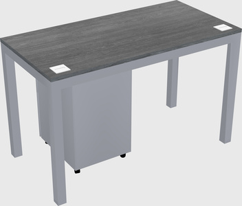 Rectangular desk