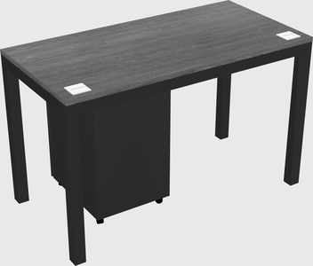 Rectangular desk