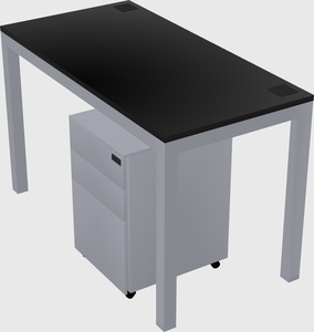 Rectangular desk