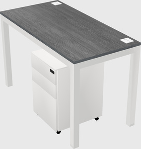 Rectangular desk