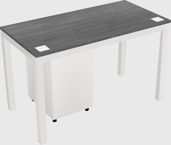 Rectangular desk