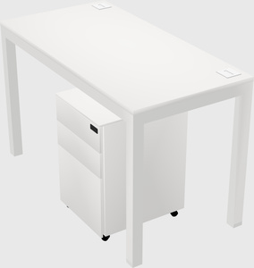 Rectangular desk