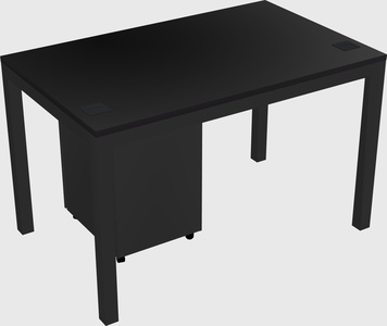 Rectangular desk