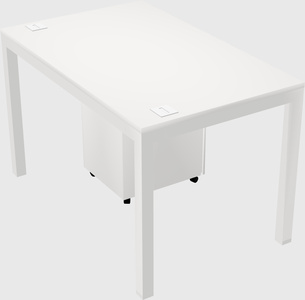 Rectangular desk