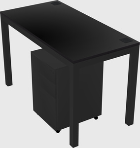 Rectangular desk