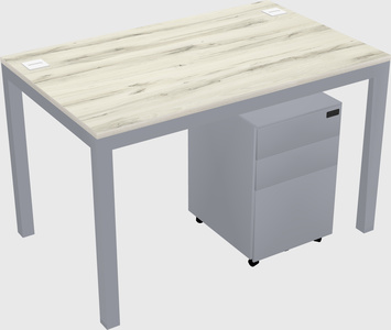 Rectangular desk