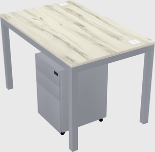 Rectangular desk