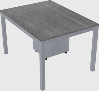 Rectangular desk