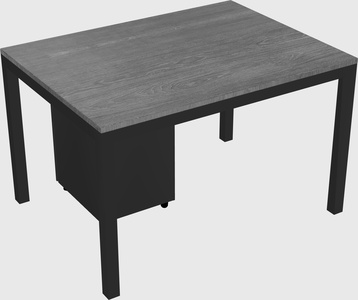Rectangular desk